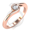 D28815-1 Ren_Perspective_Diamond Bermark_White Loukas Low reflection_Rose gold Low toon - Bermark-732ebe08-e982-40bb-b053-7e65b105586c Eliza Eljegyzési gyűrű