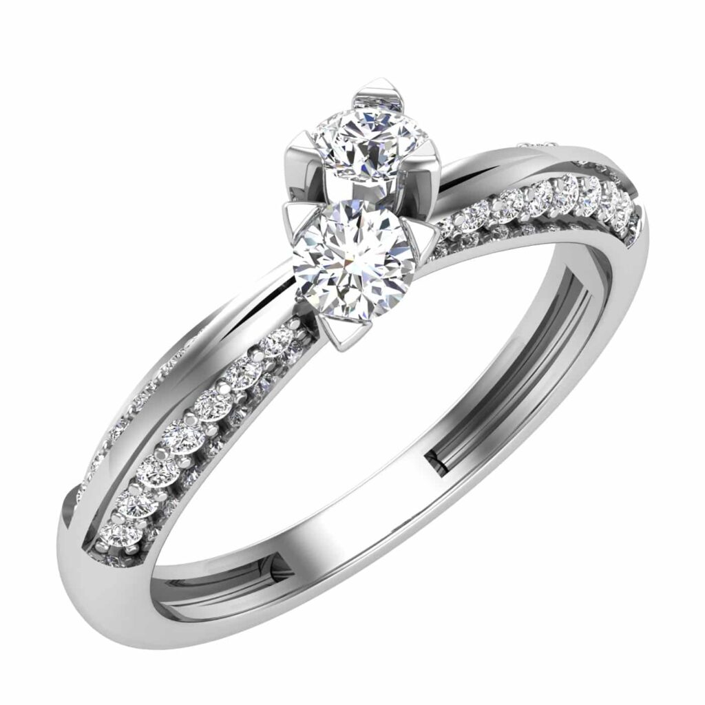 Arany Eljegyzési Gyűrű 14k