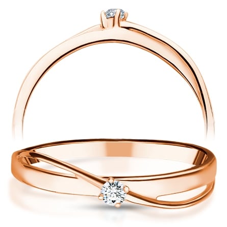 Wave Eljegyzési gyűrű