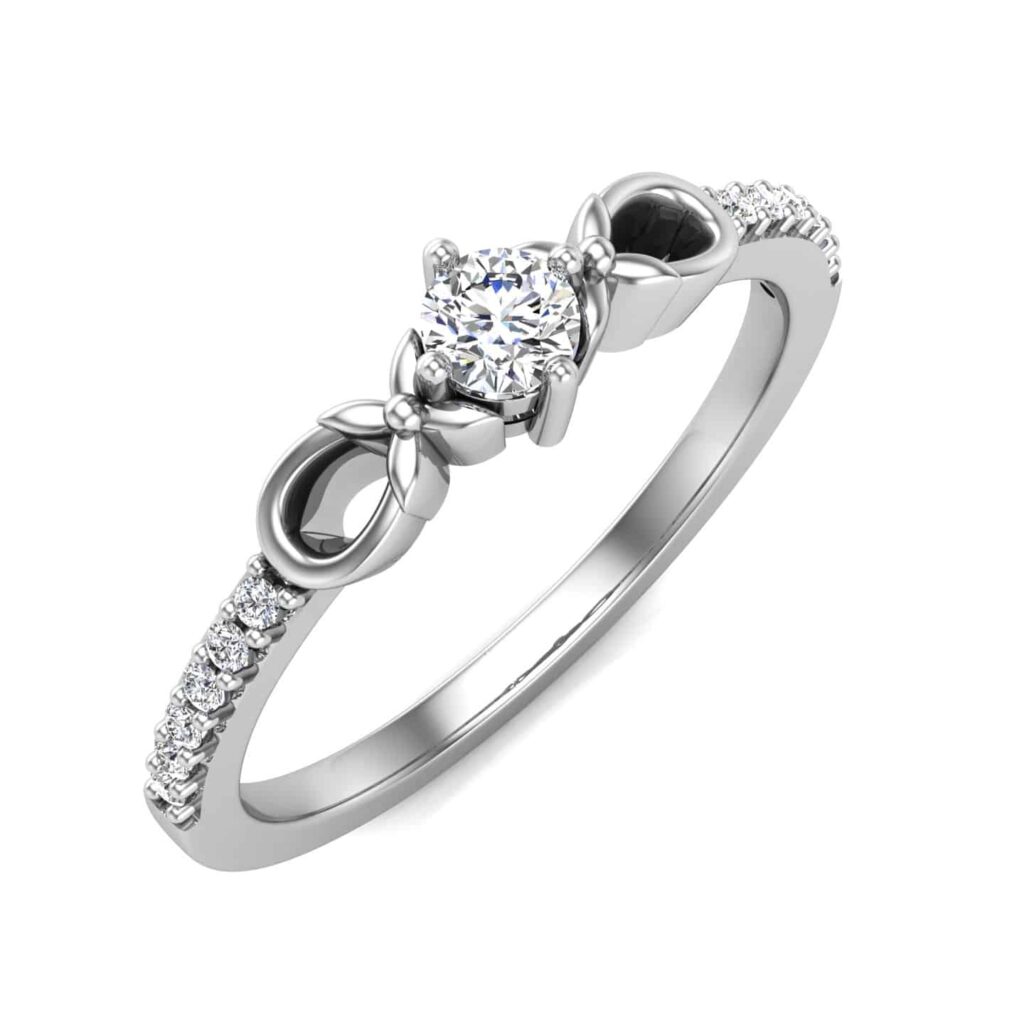 en.bu.032w Arany Design Gyűrű 14k