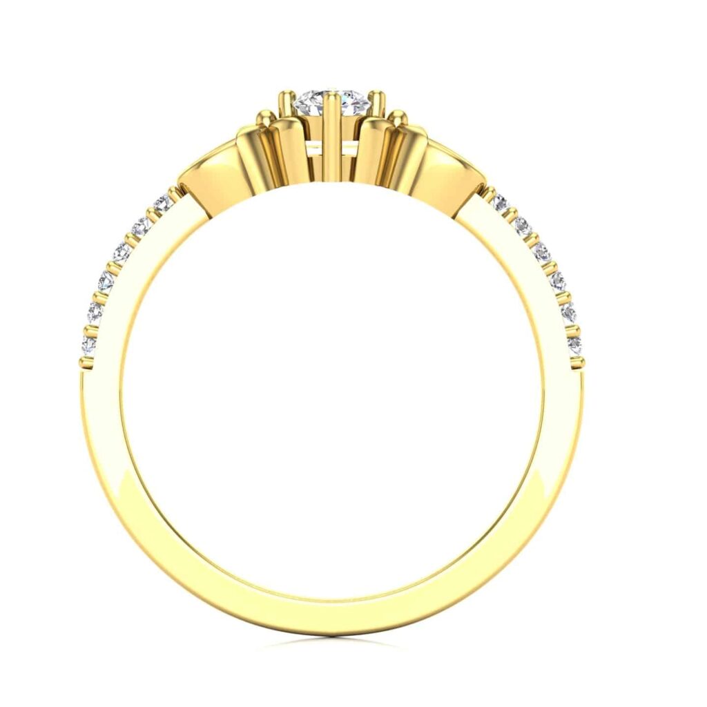 en.bu.032y2 Arany Design Gyűrű 14k