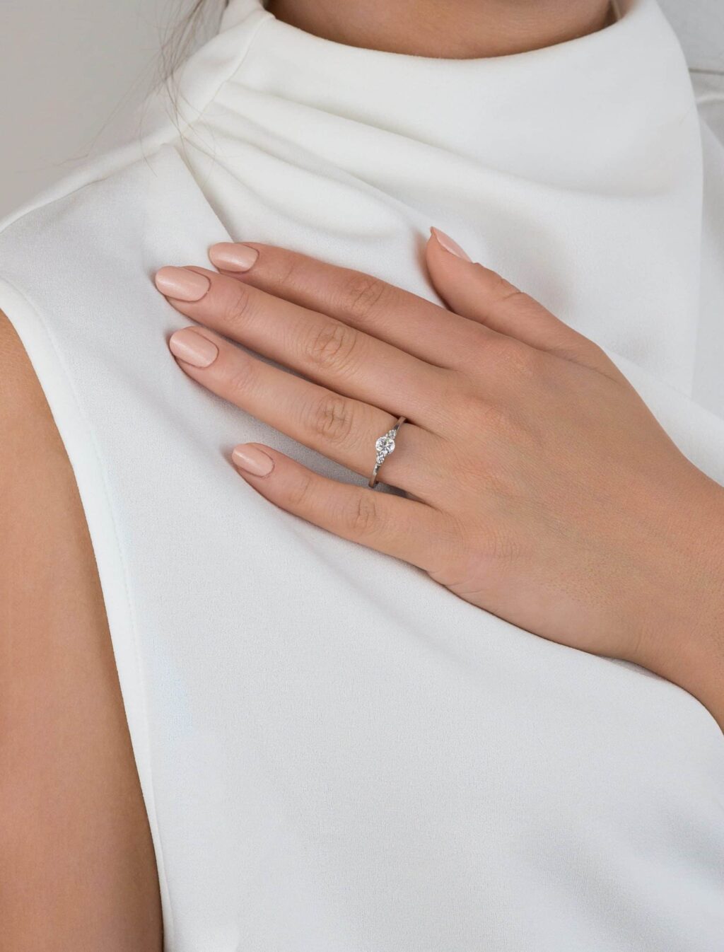 Peppermint Eljegyzési gyűrű