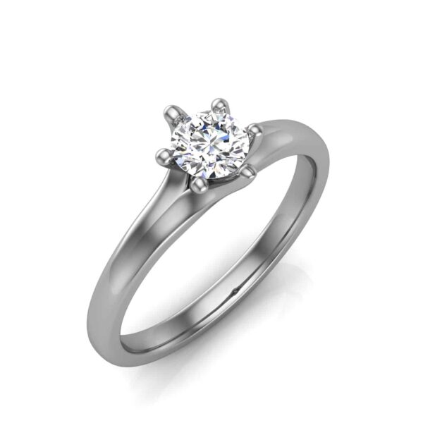 en.bu.052w Clara Eljegyzési gyűrű