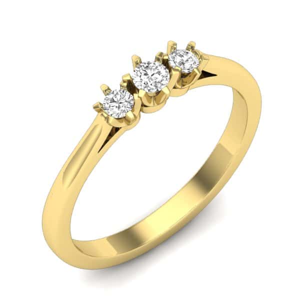 Rows Eljegyzési gyűrű