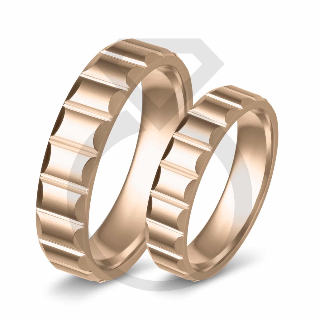 Ammonites Karikagyűrű Pár