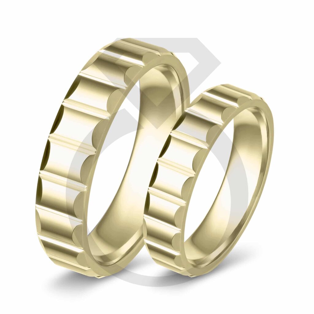 Ammonites Karikagyűrű Pár