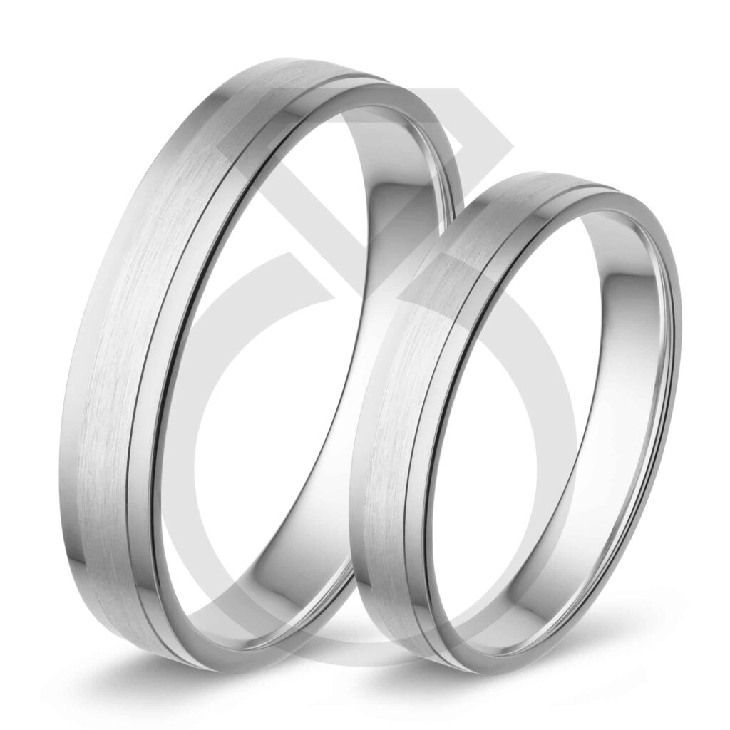 Initial Karikagyűrű Pár