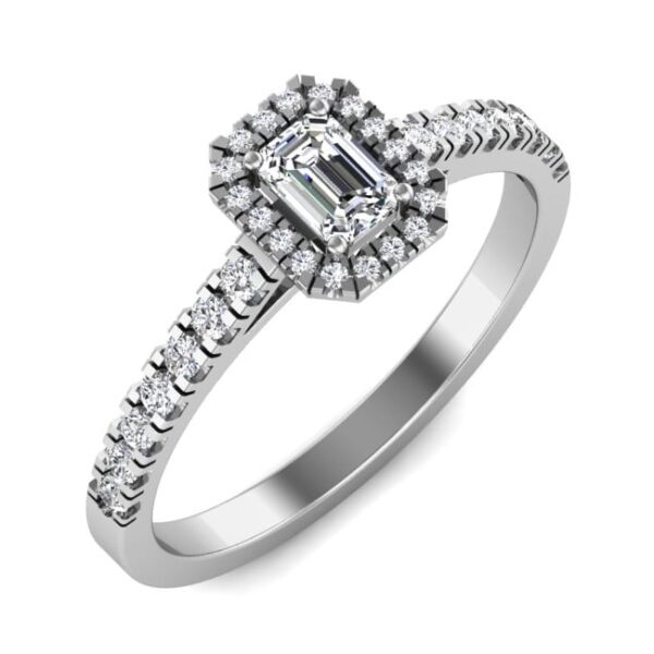 en.bu.069w Violette Eljegyzési gyűrű