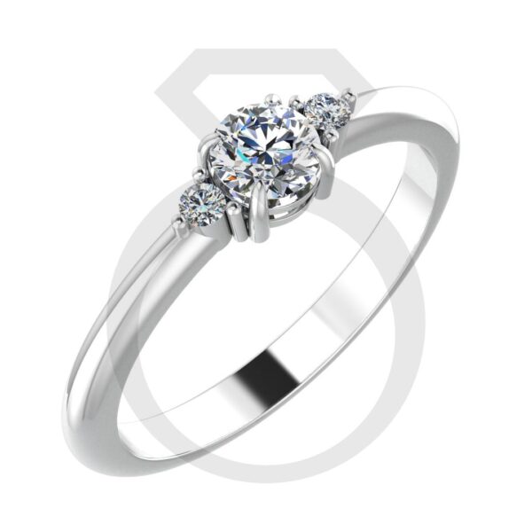 89UJF (1) Knightly Eljegyzési gyűrű